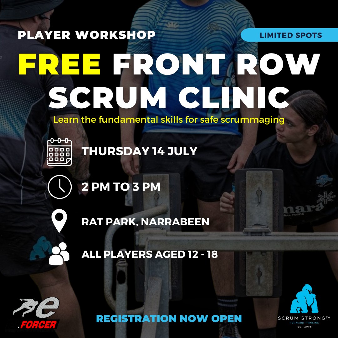 Scrum Strong - Young front rowers deserve to learn the...