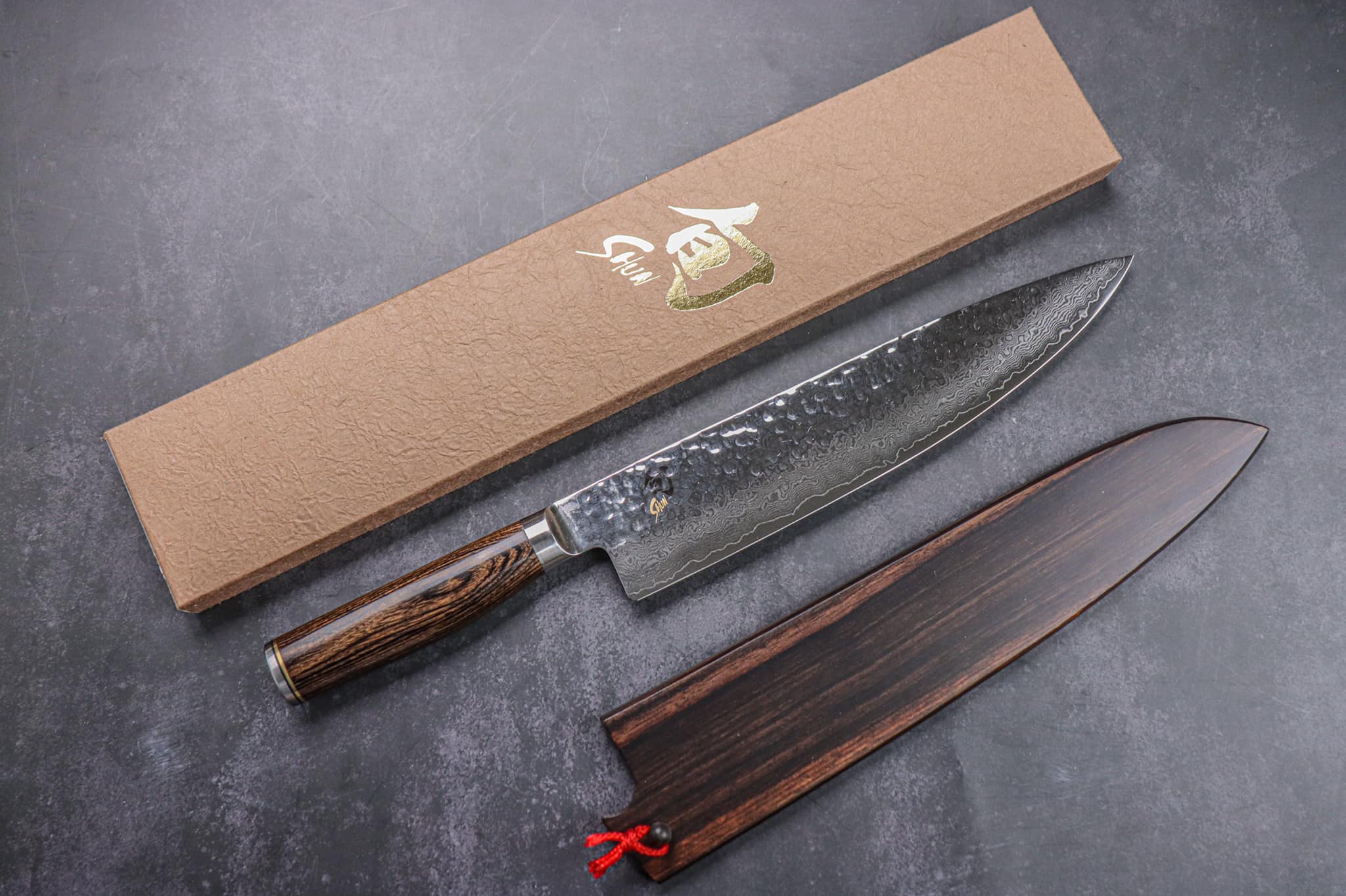 現貨、 貝印 KAI 旬 Shun 大馬士革槌印 主廚刀 /... - Knife-A-Ying 和欣行專業料理刀具
