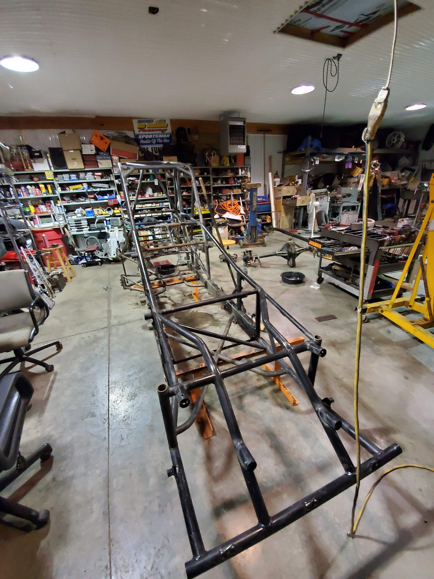 The #14RR of Joe Funk is all stripped... - Red Robin Racing