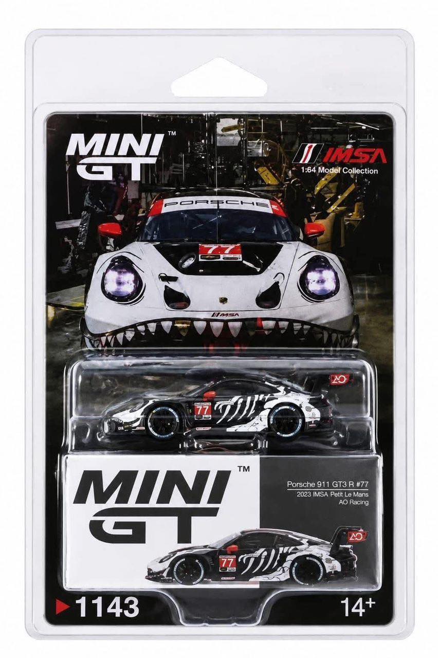 MiniGT Porsche 911 GT3 skeleton model pre-order