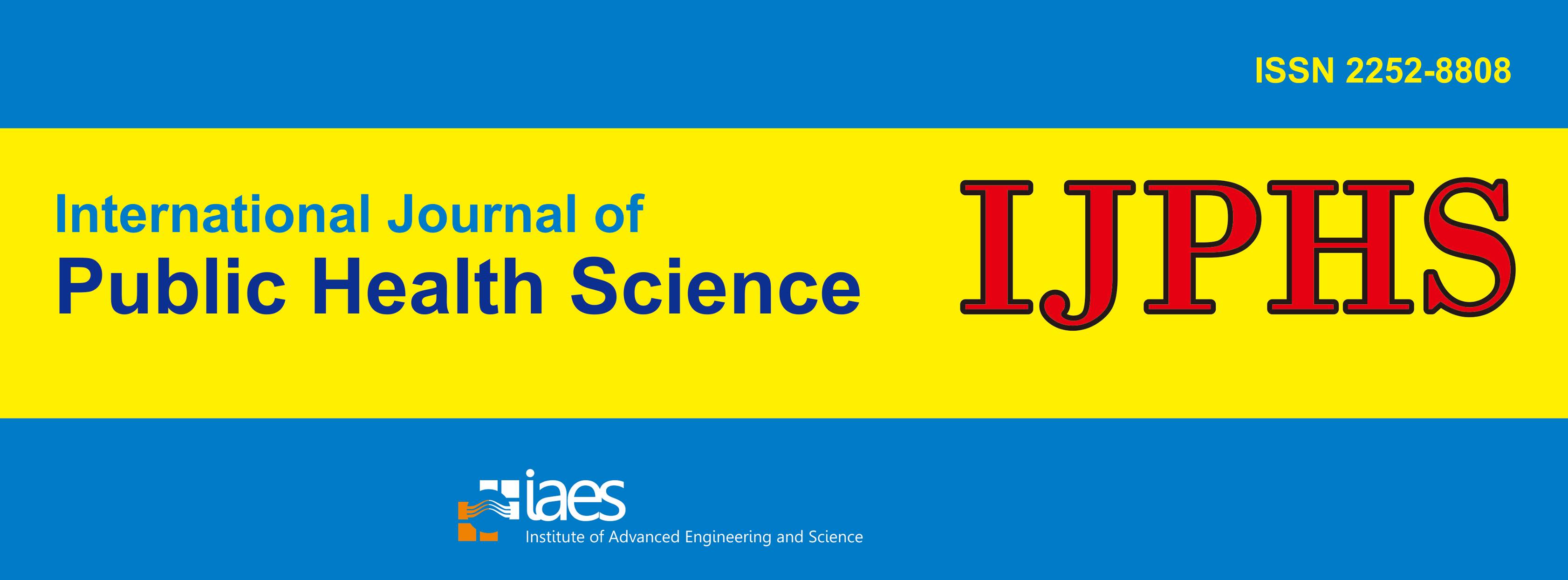 International Journal of Public Health Science - IJPHS