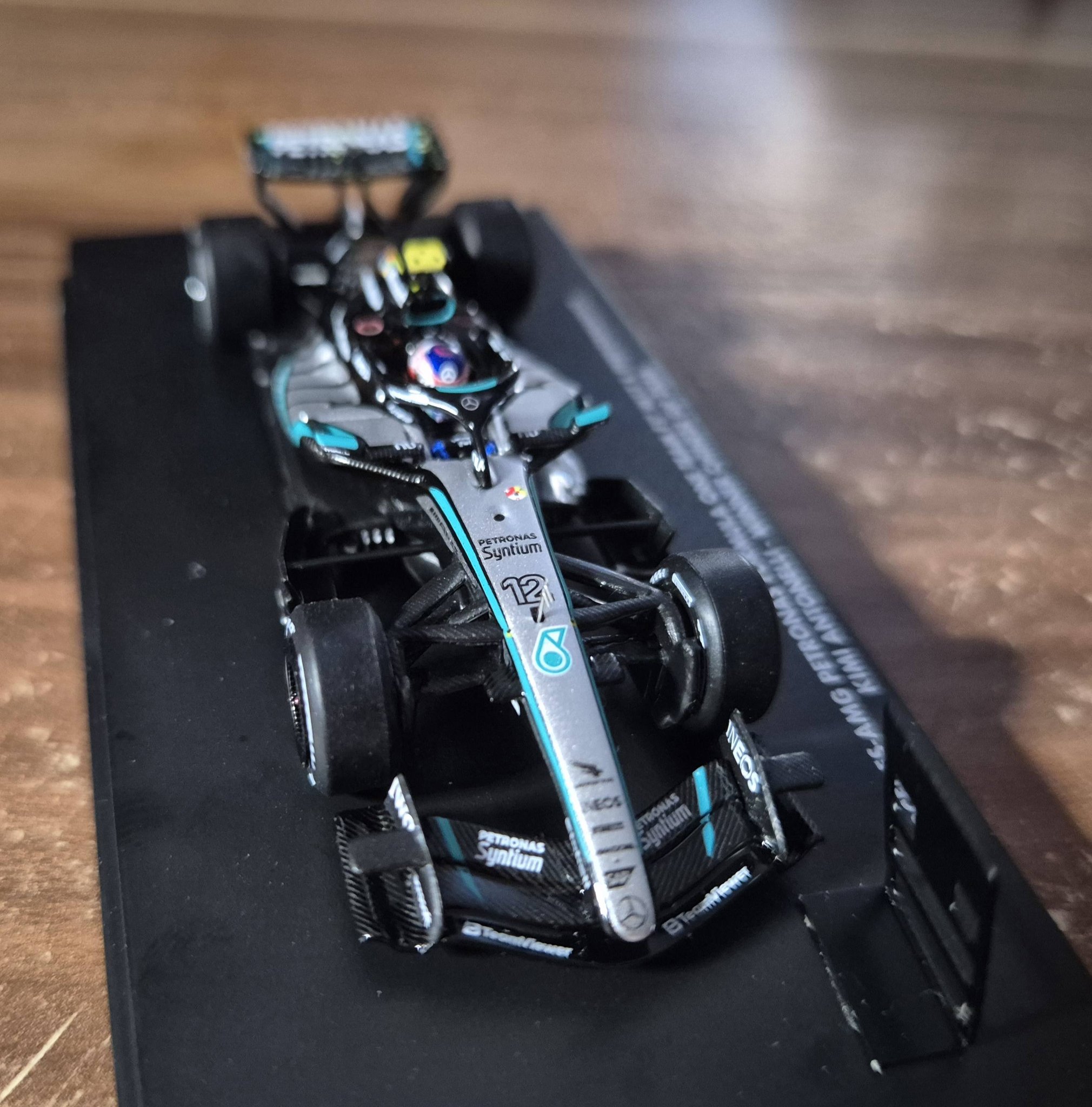Minichamps 1:64 scale Mercedes-AMG W17 No. 12 Kimi Antonelli 2026