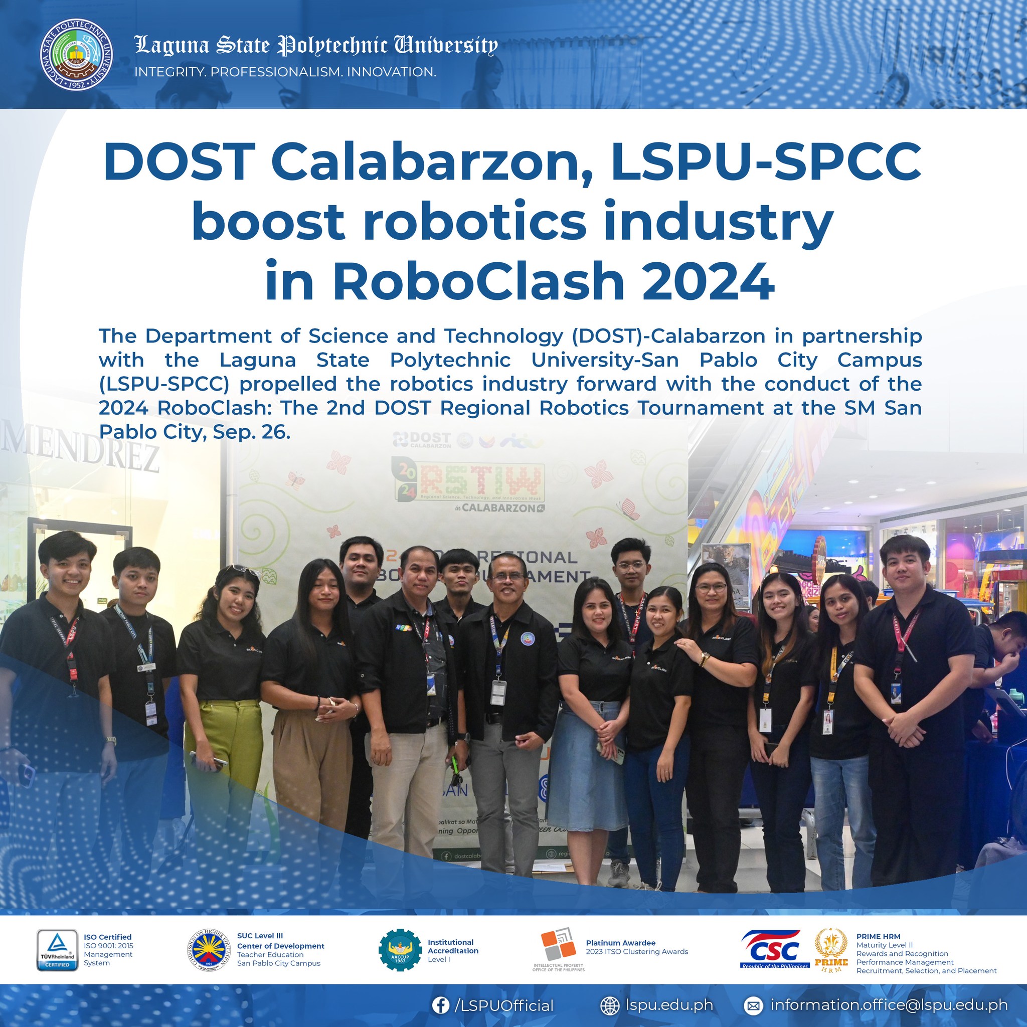 LSPU Robotics Education Center | San Pablo City