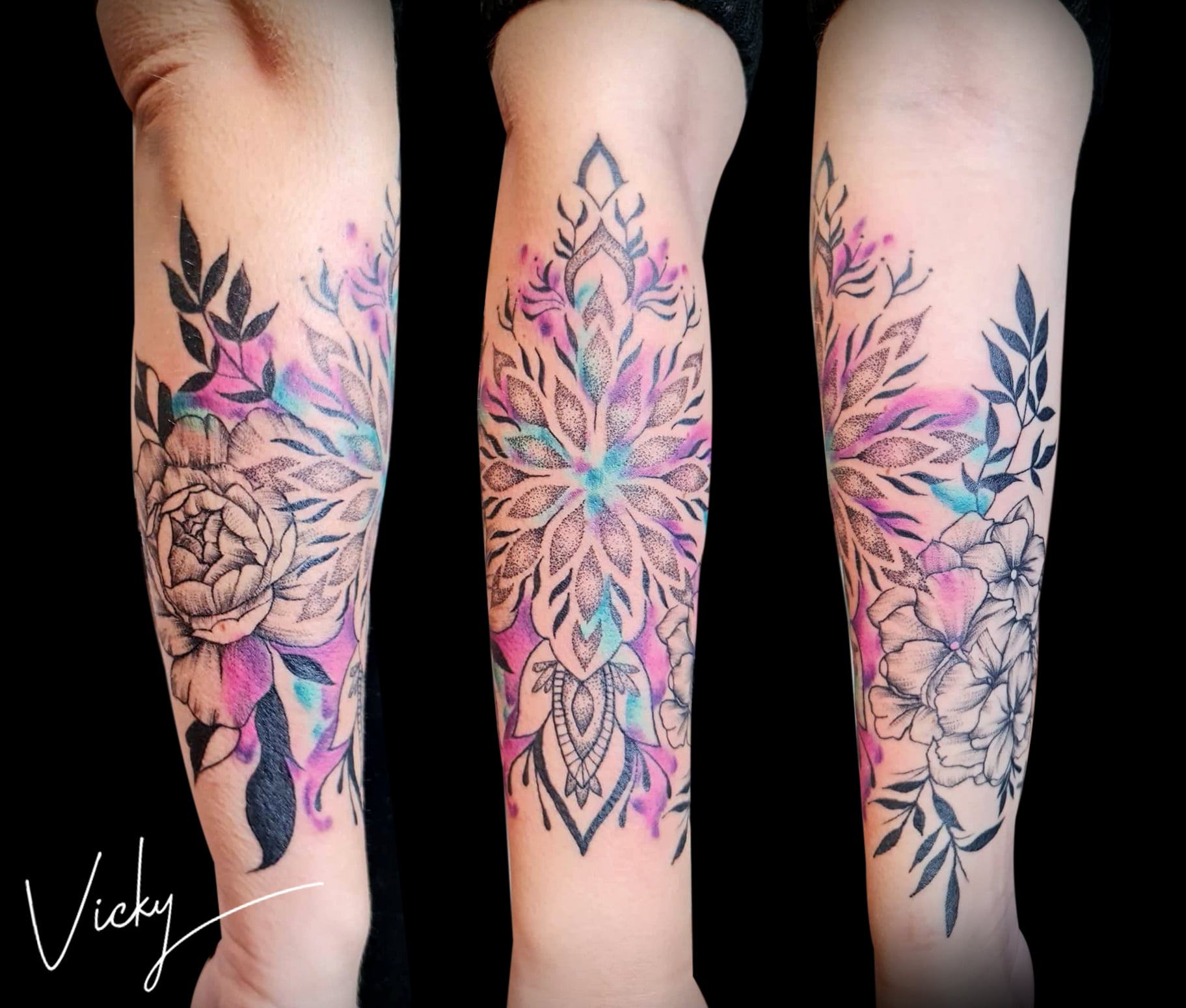 Tatouage Cover Avant Bras Femme