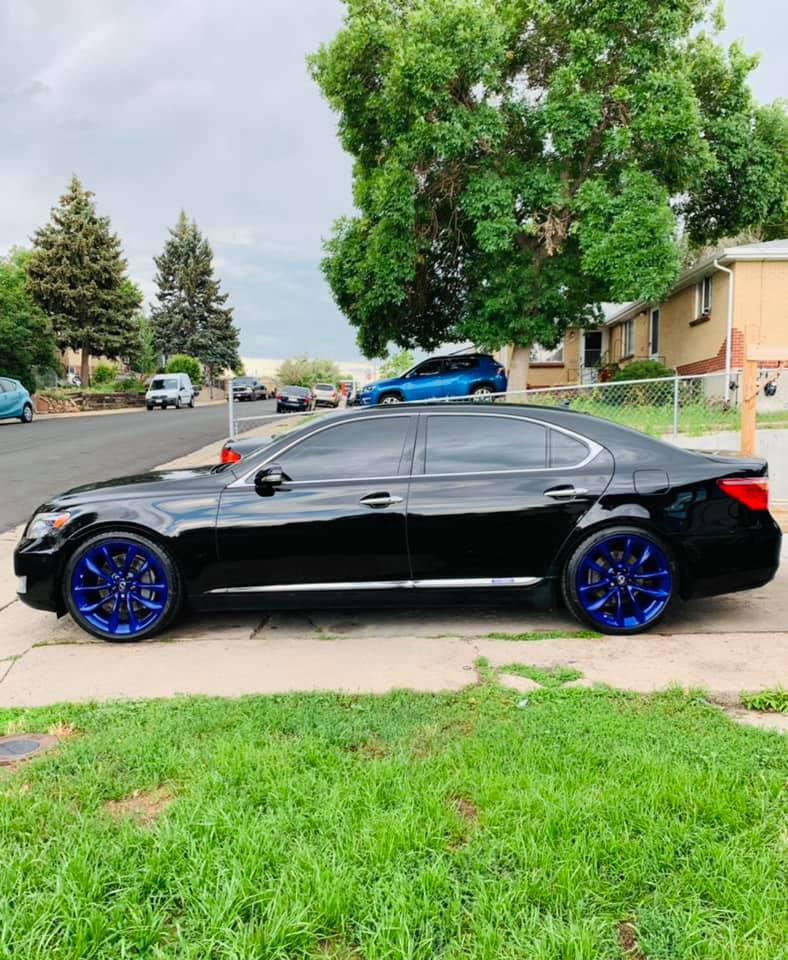 Lexus LC 500 with Weds Wheels' Maverick 2pc 21-inch wheels