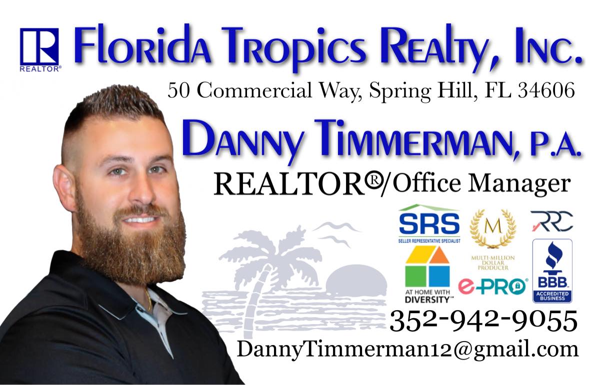 Danny Timmerman, Realtor | Spring Hill FL