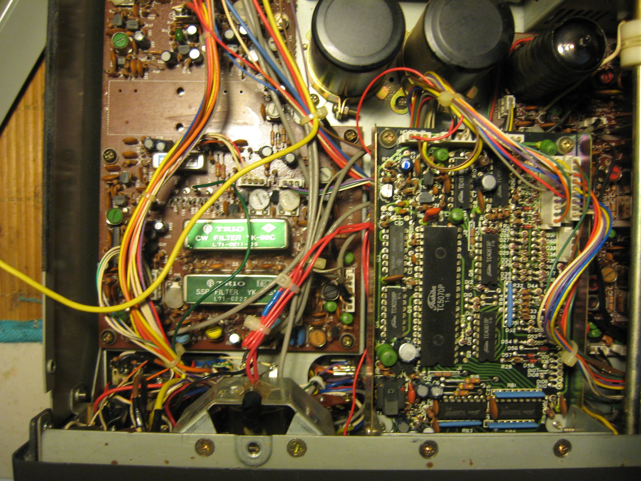Kenwood TS-2000 TS-2000X X57-605 B/9 front panel PCB in Excellent shape