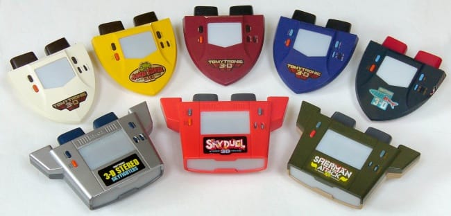 These Tomytronic 3-D games felt so futuristic.