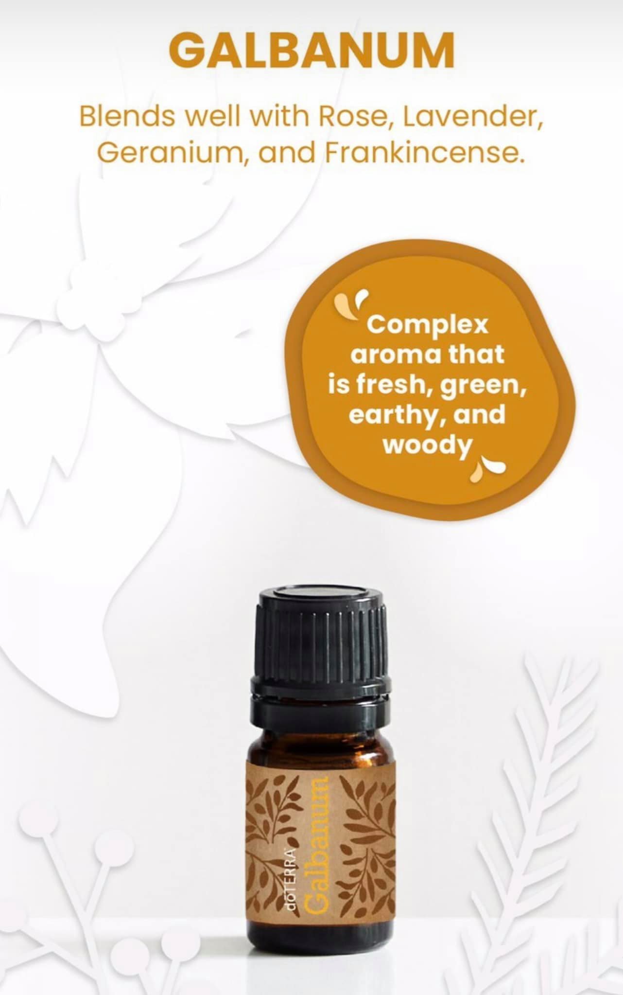 The Ancient Oils collection includes six essential oils used by