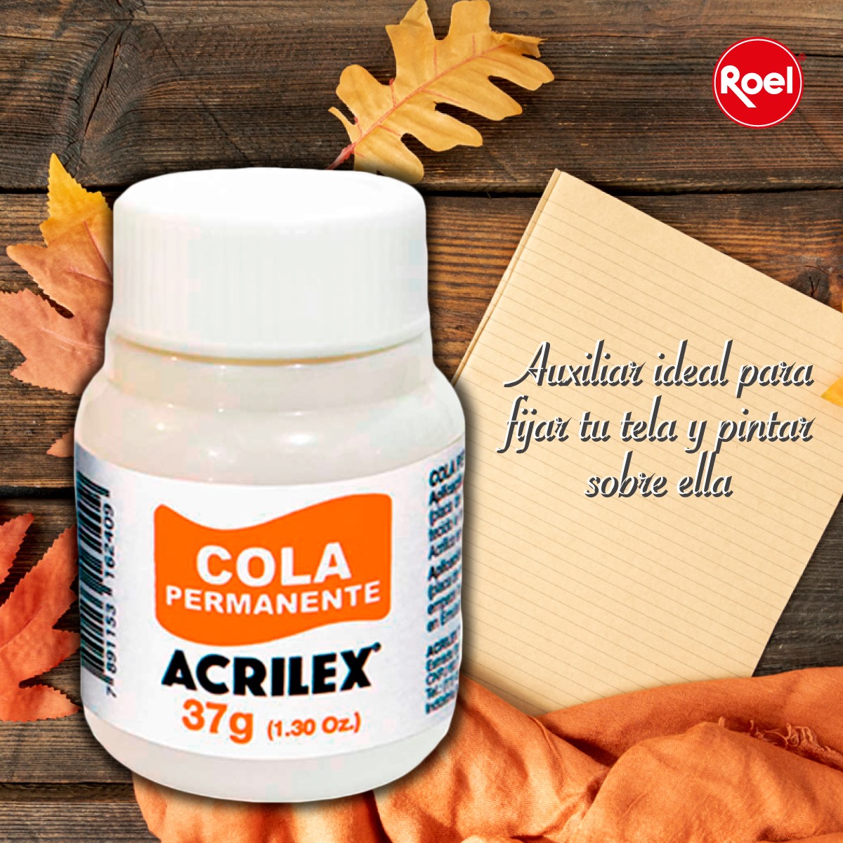 Roel Com - 🎃🟨Pegamento Removible Acrilex🟨🎃 Indicado para... | Facebook