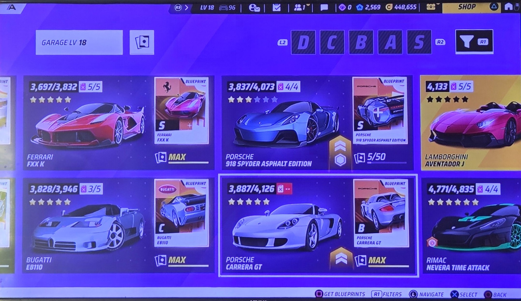 All of my maxed out racers so far (as of June 8, 2026)