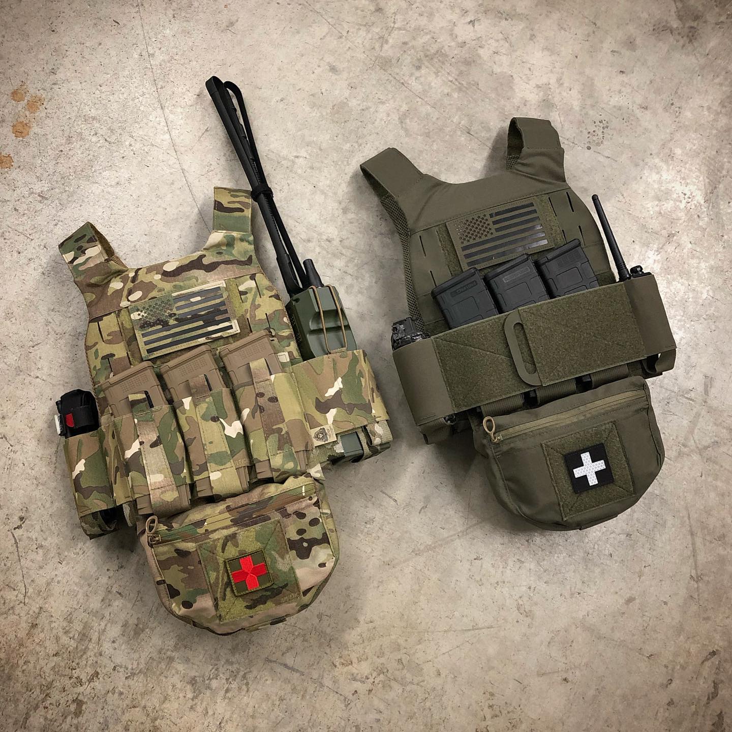 O P - Ferro Concepts Slickster Plate Carriers in Multicam and Ranger ...