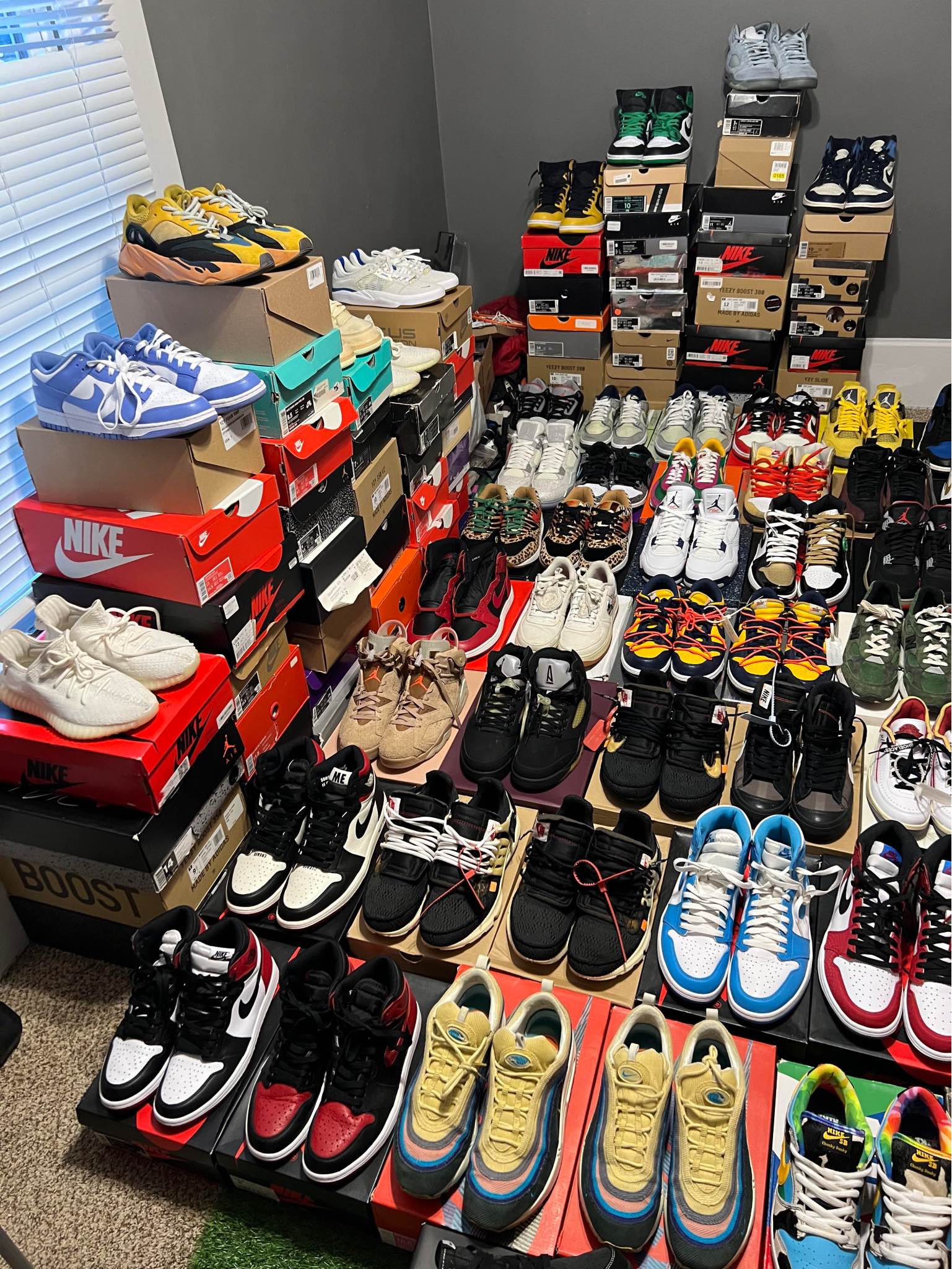 All brand new size 4 Nike Jordan's £50 Authentic Yeezy £20 River