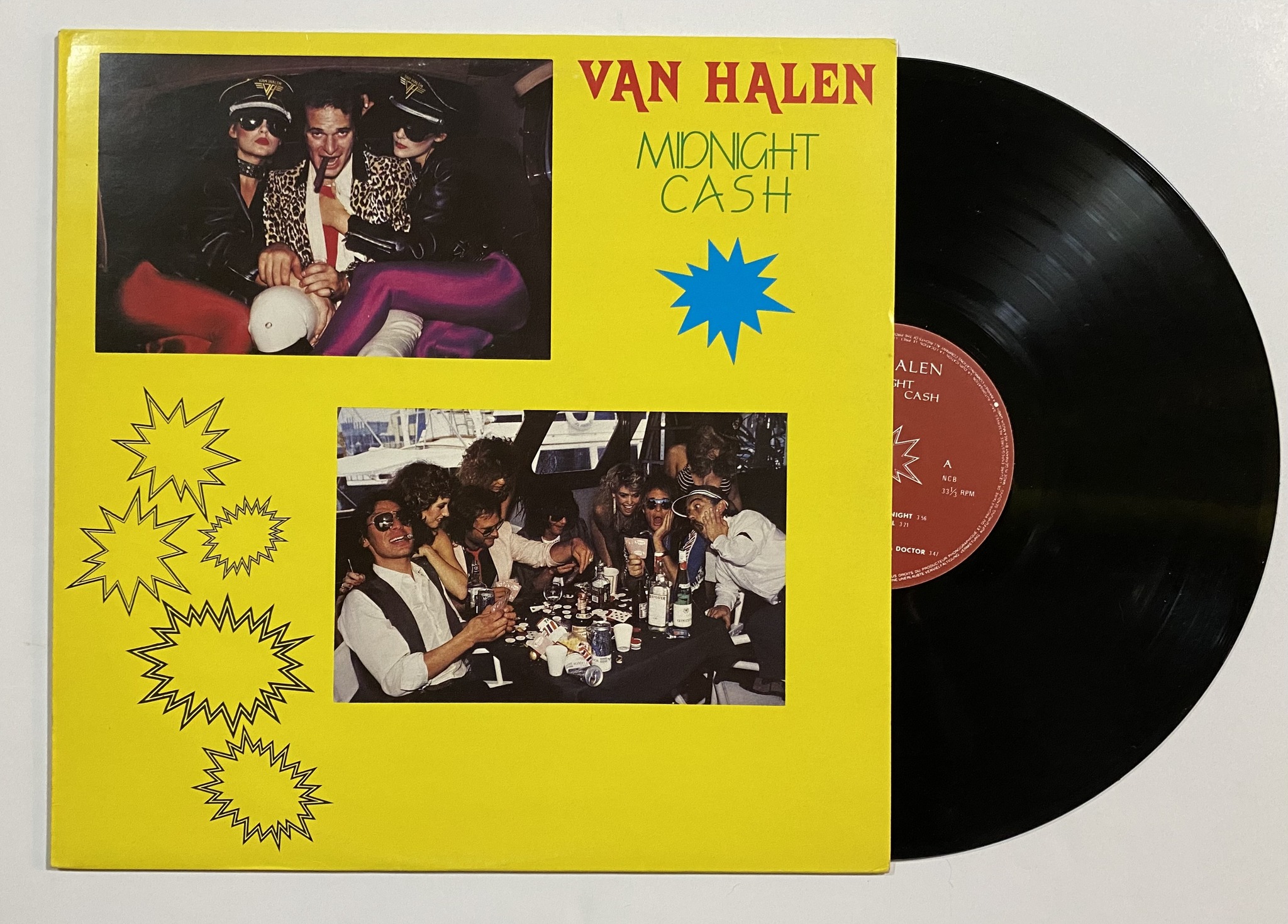 Van Halen Midnight Cash bootleg vinyl collection
