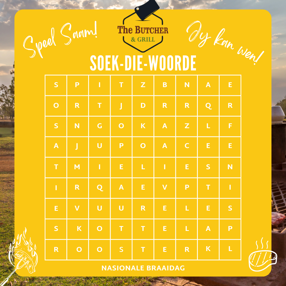 The Butcher & Grill - SPEEL SAAM en WEN sommer jou braaivleis pak vir ...