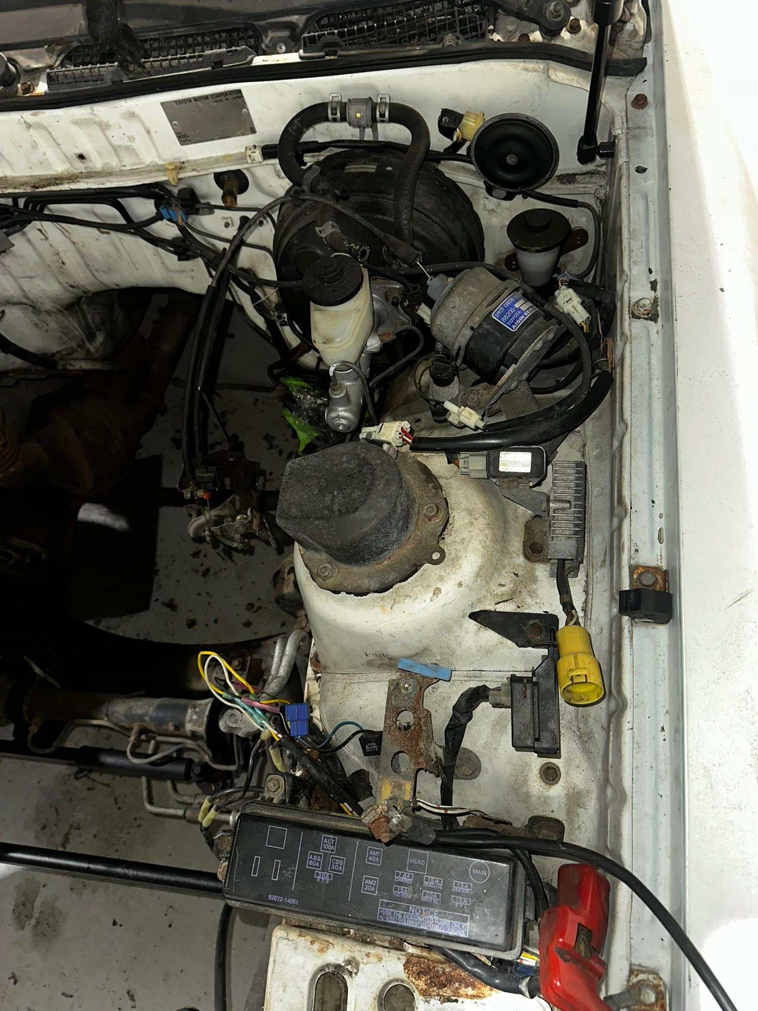 What to remove in engine bay for 1JZ swap in MK3 Supra