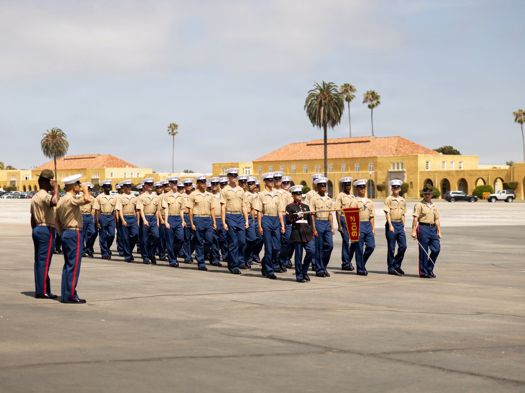 Charlie Company, 1st Recruit Training Battalion Graduation Ceremony