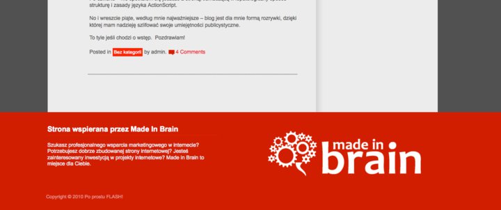 Made in Brain studio marketingu internetowego