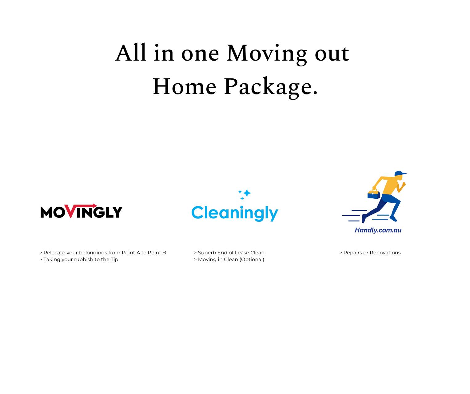 Handly - Introducing our comprehensive Movingly Cleaningly...
