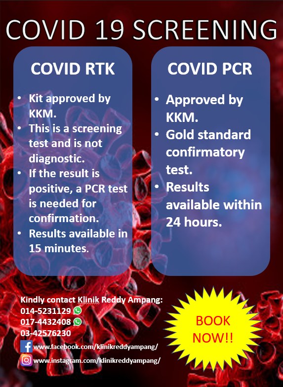 Klinik Reddy Ampang | Kuala Lumpur