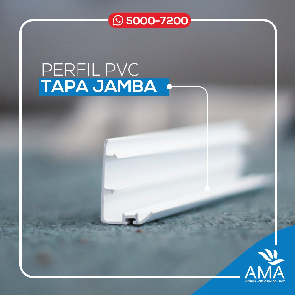 AMA Decorativos - Contamos con perfil PVC tapa jamba, el...