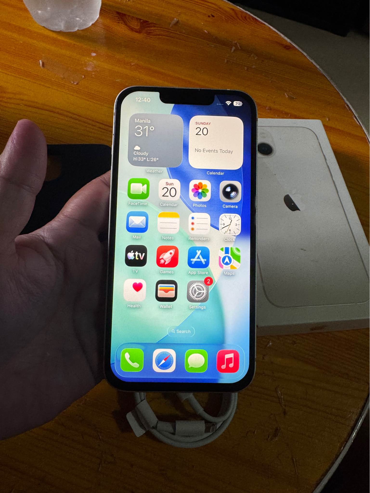 Iphone 13 128gb Face id✓ Any sim✓ Box✓ Cable✓ Case