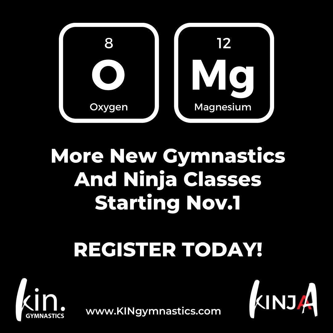 Kin Gymnastics - ALL NEW ninja and gymnastics classes are...