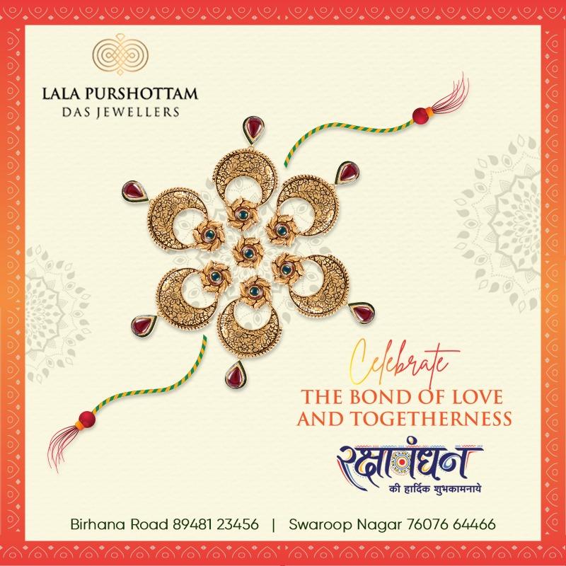 Happy Raksha Bandhan to my... - Lala Purshottam Das Jewellers