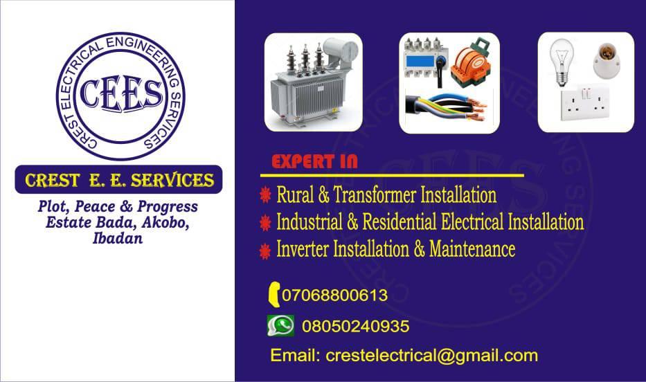 Crest Electrical Engineering.