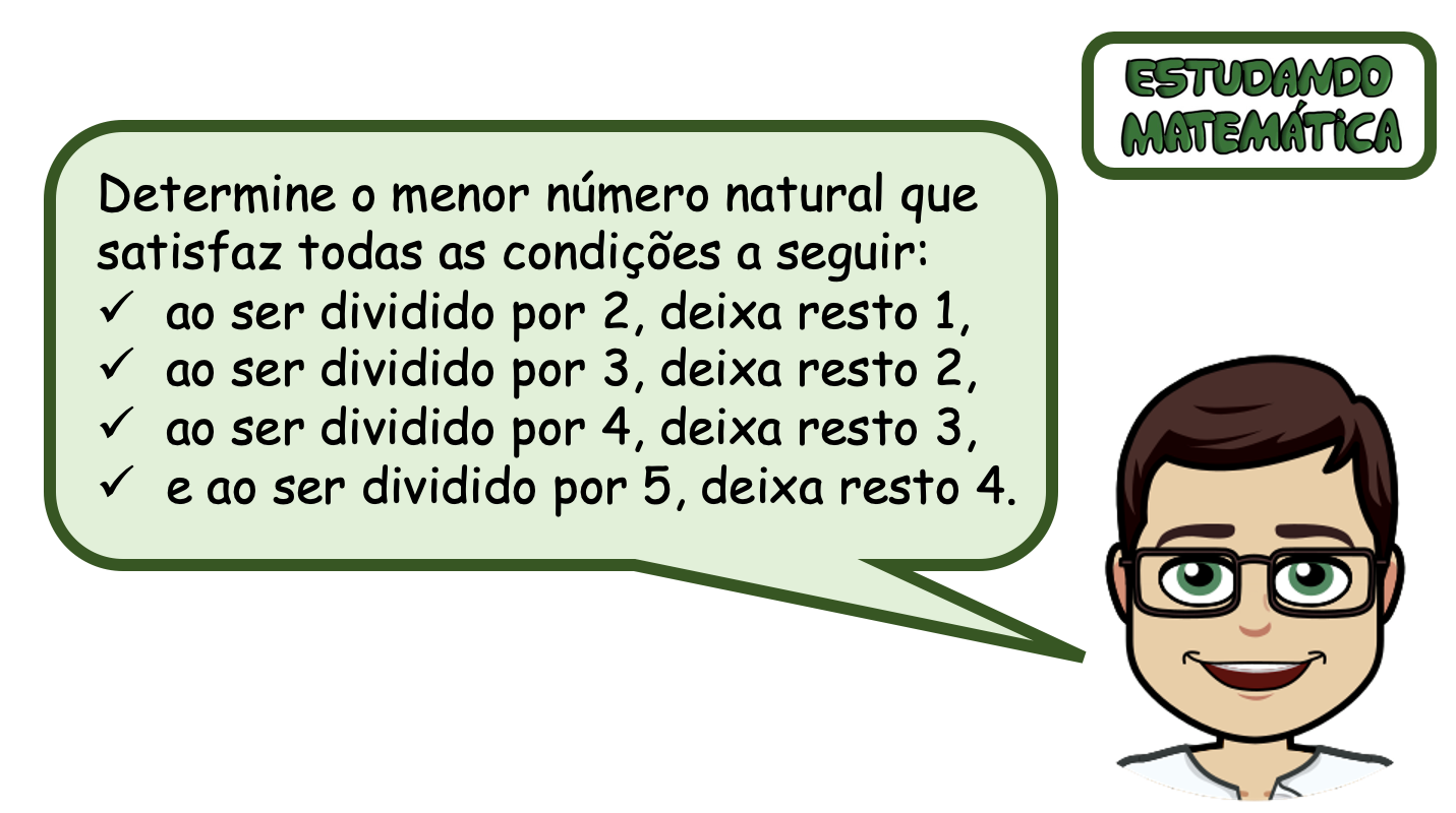 Qual é o menor... - Estudando Matemática - Studying Math
