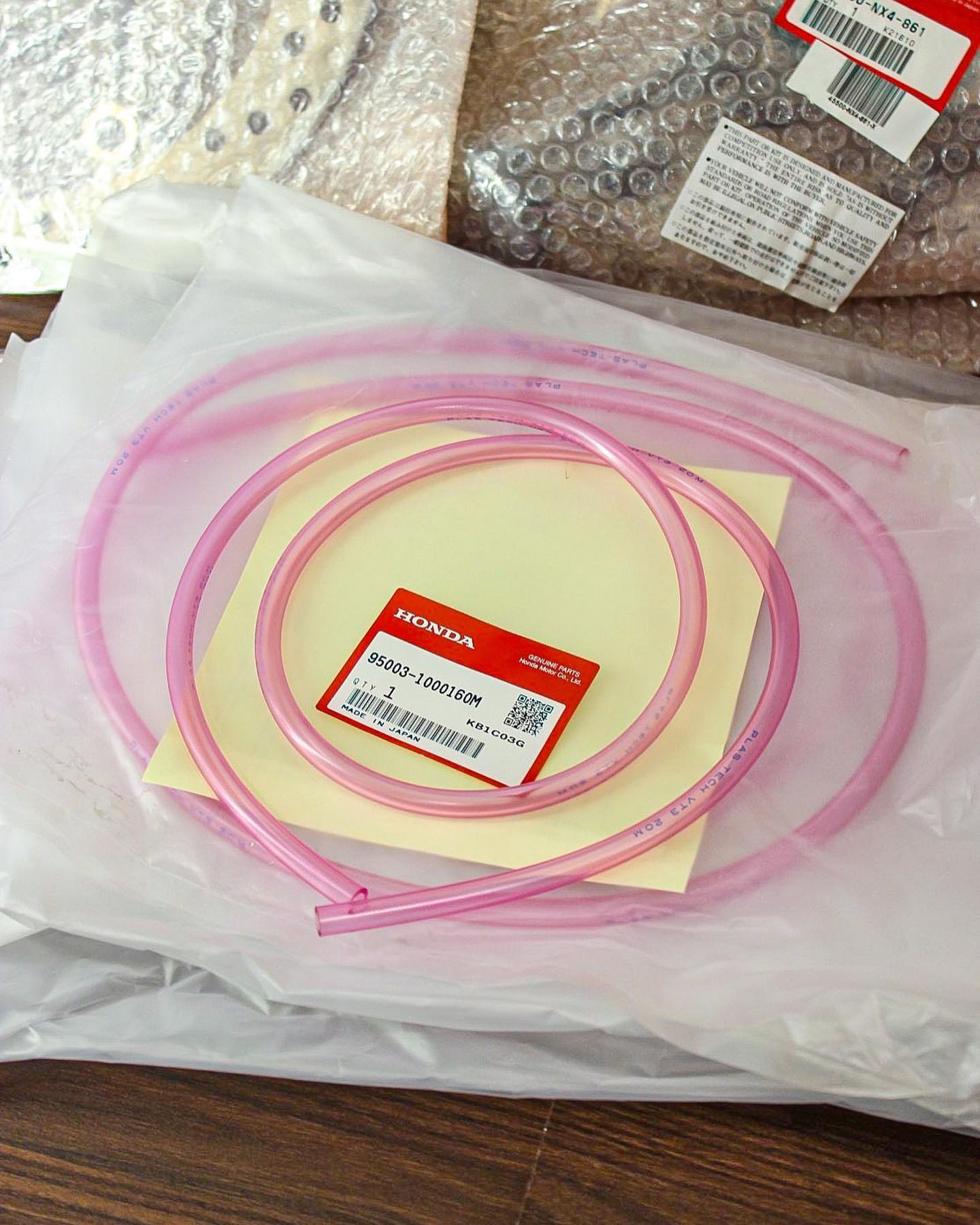 その他 BODY DESIGN V-Tube HRC Parts Radiator Reservoir for Universal . Original Honda