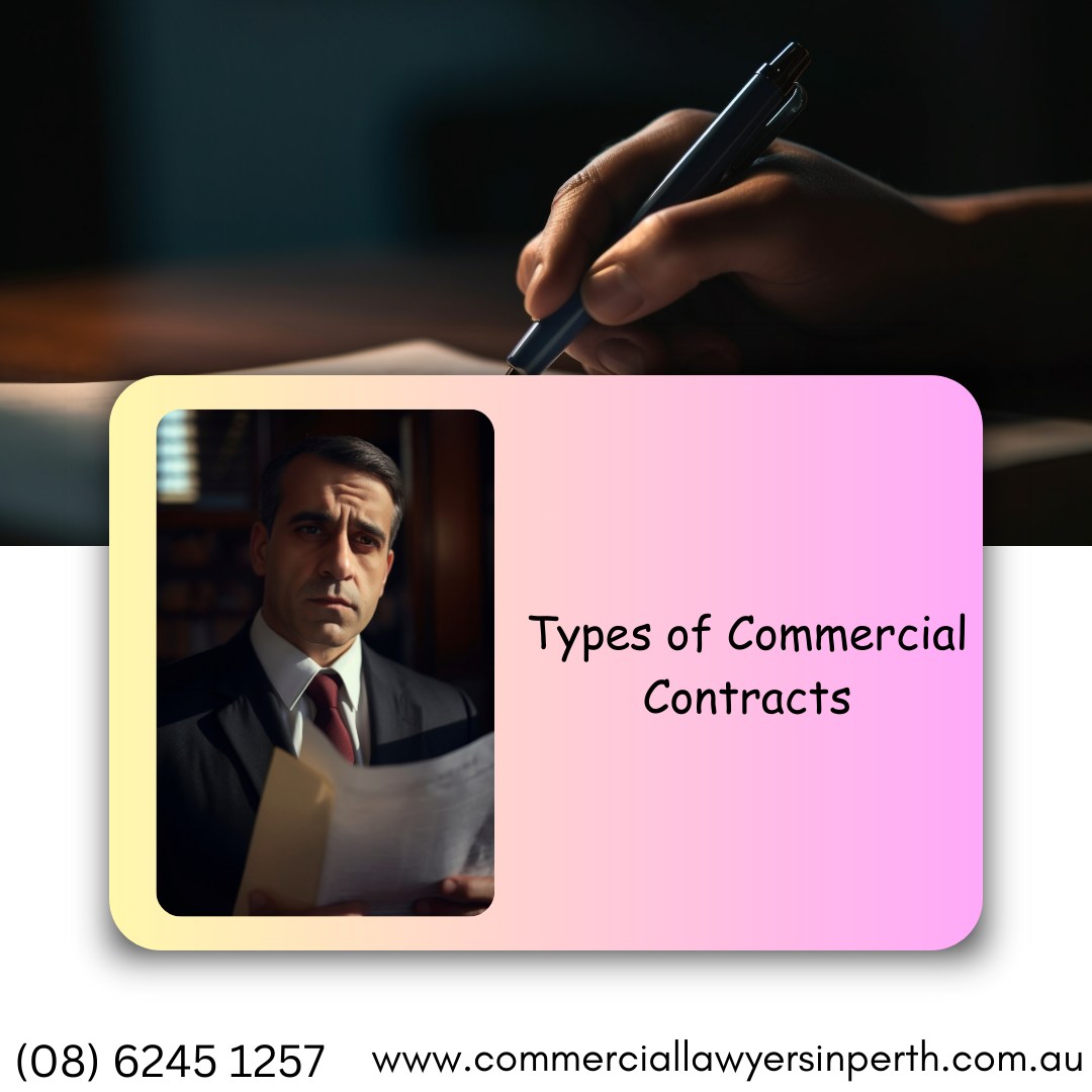 Legal - Understanding the different types of commercial contracts is ...