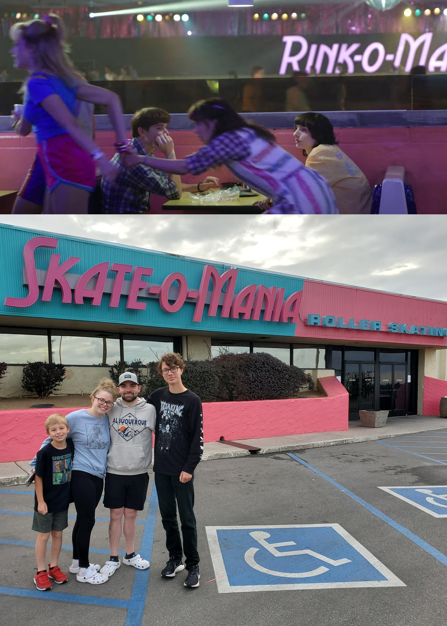 Film Locations - Then and Now | They weren't open, but this is Skate-O ...