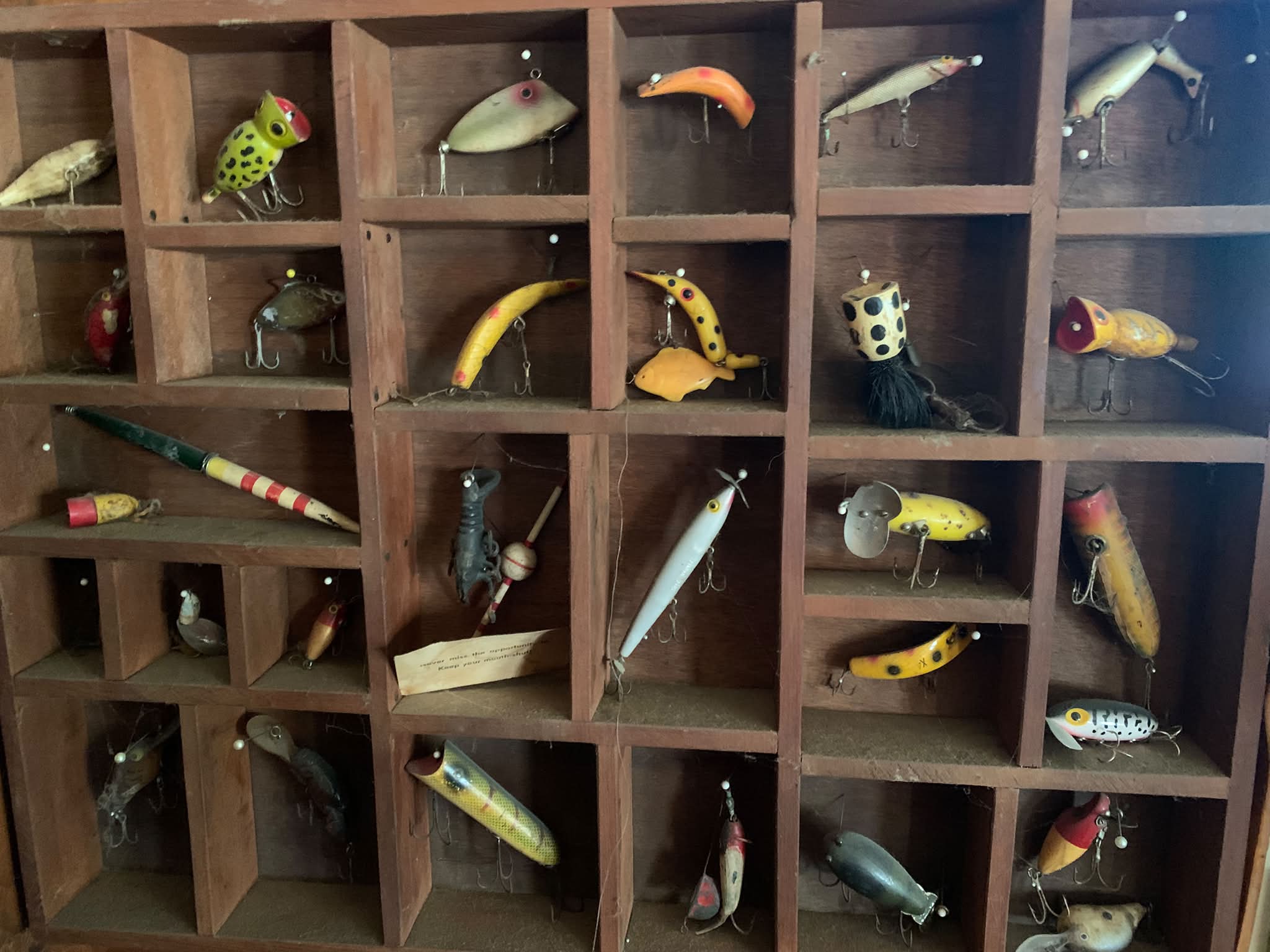 antique fishing pole display Vintage Figural St. Croix Rod Point-of-Sale  Industrial Artifacts Vintage tackle display - Bassmaster