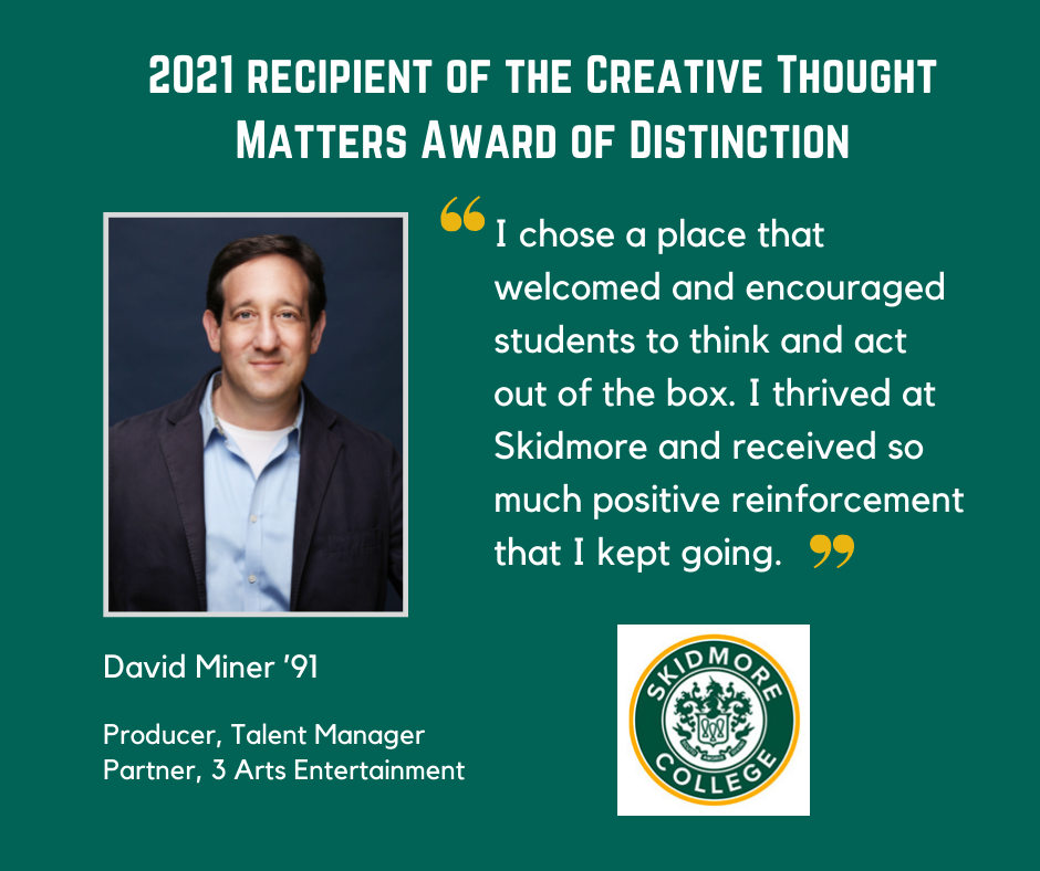 Introducing the recipient of the 2021... - Skidmore College | Facebook