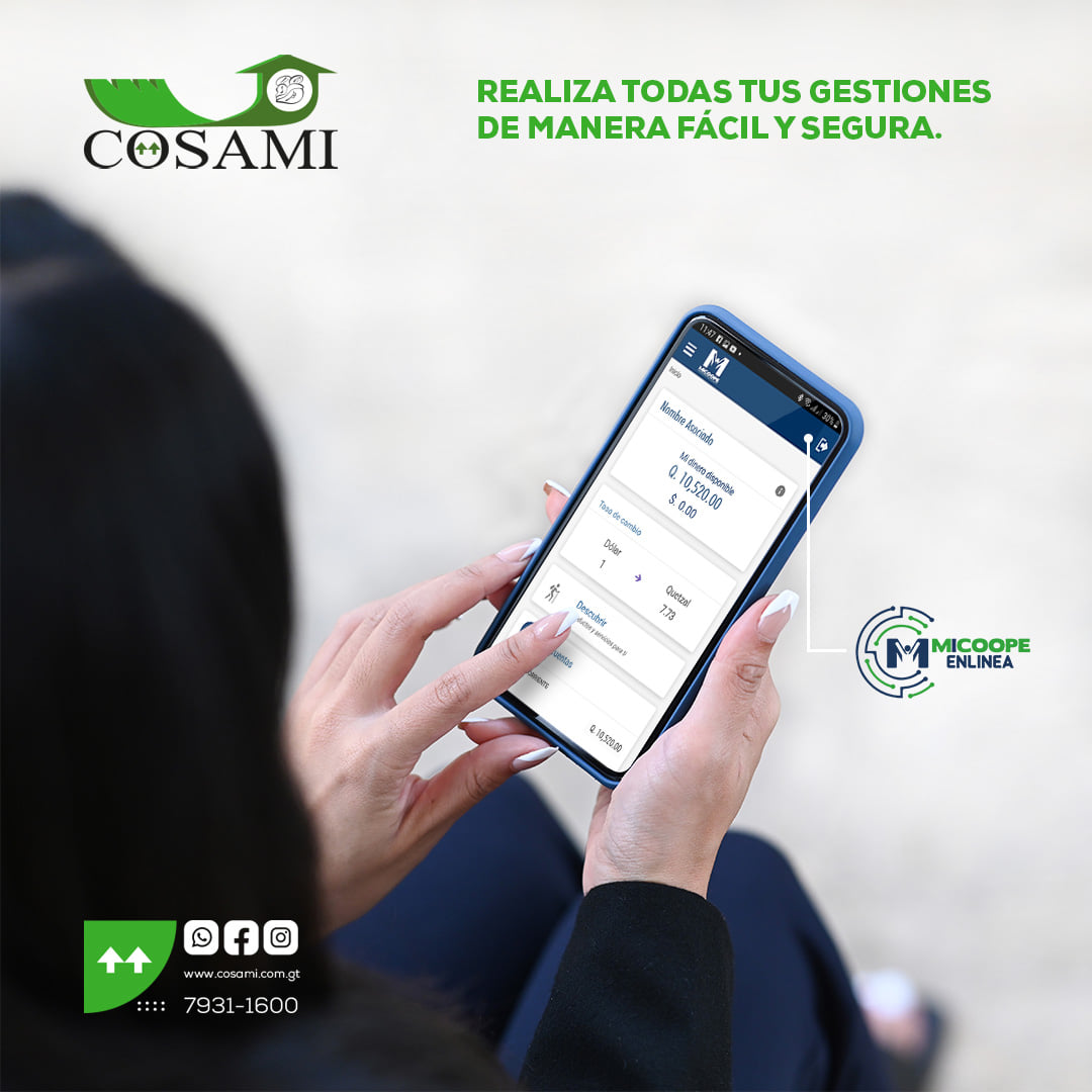 Cosami - Recuerda que puedes utilizar MICOOPE EN LÍNEA... | Facebook
