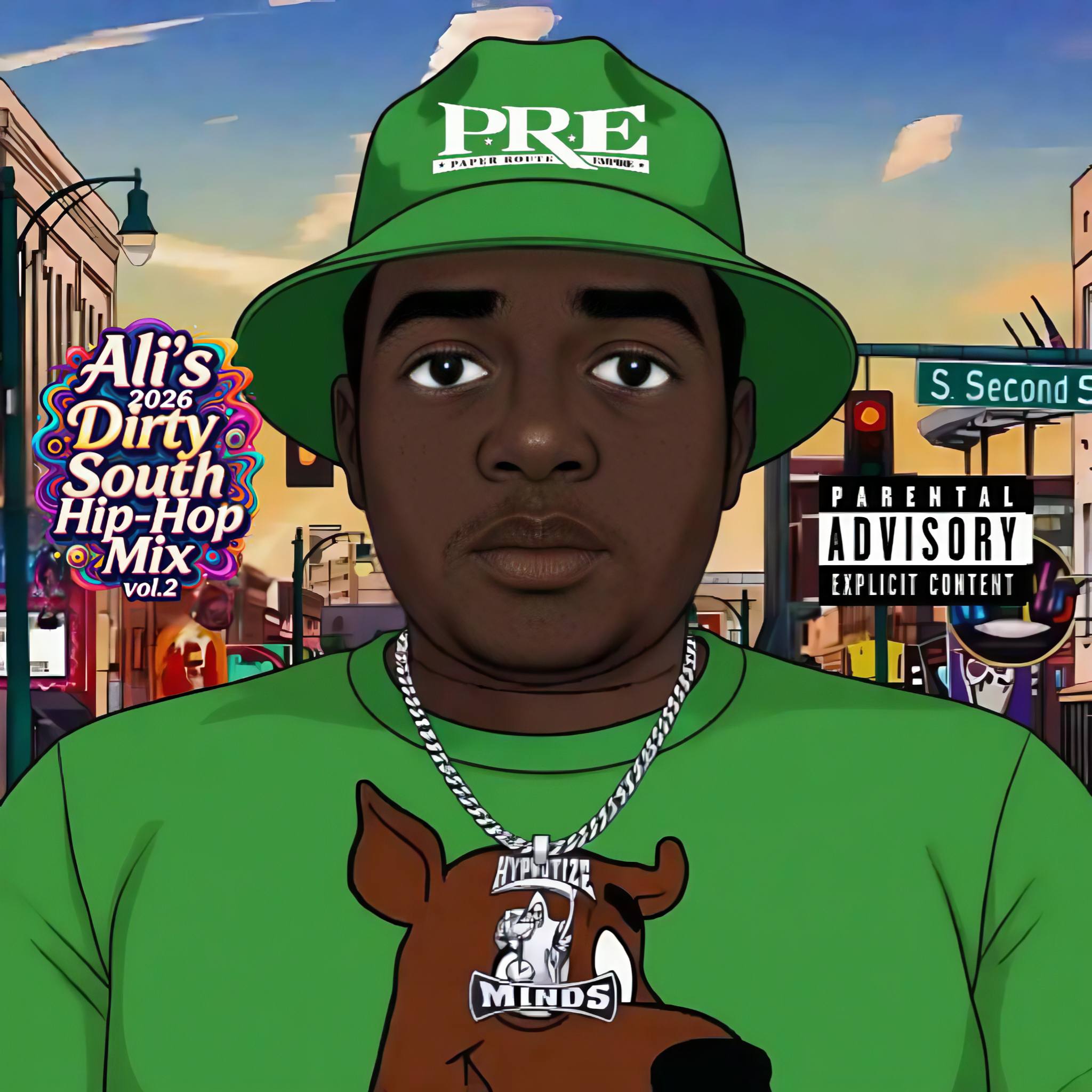 2026 Dirty South Hip-Hop Mix Volume 2 featuring over 50 artists