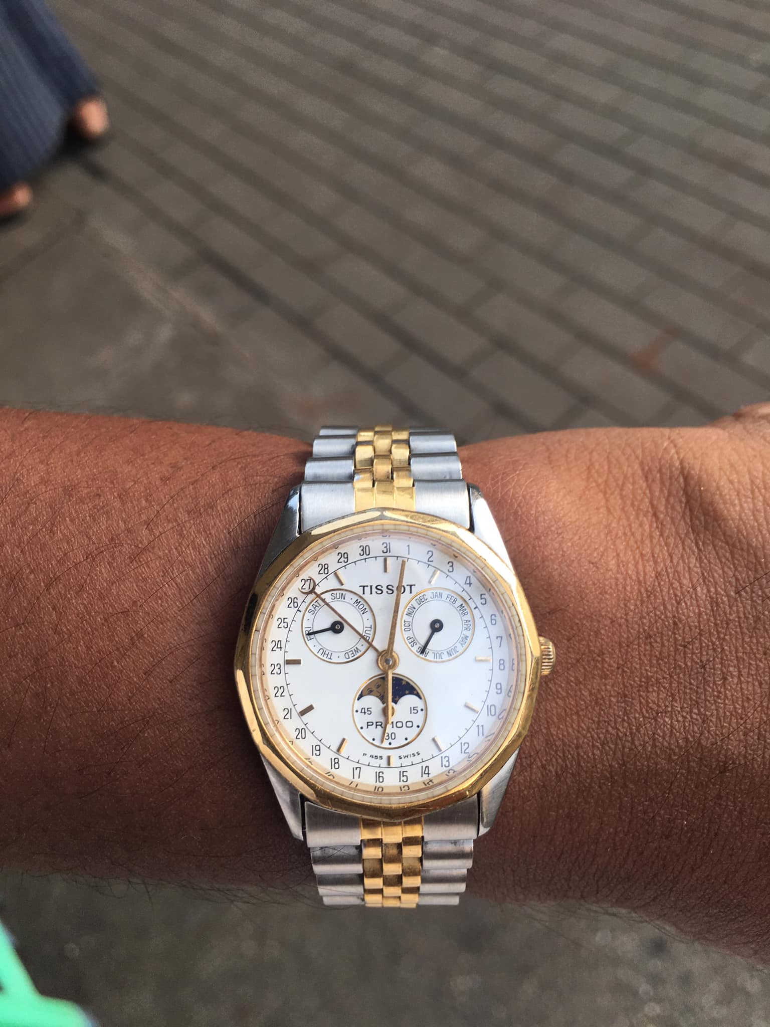 Tissot - PR100 Full Calendar Moon phase - P365/465 - Men