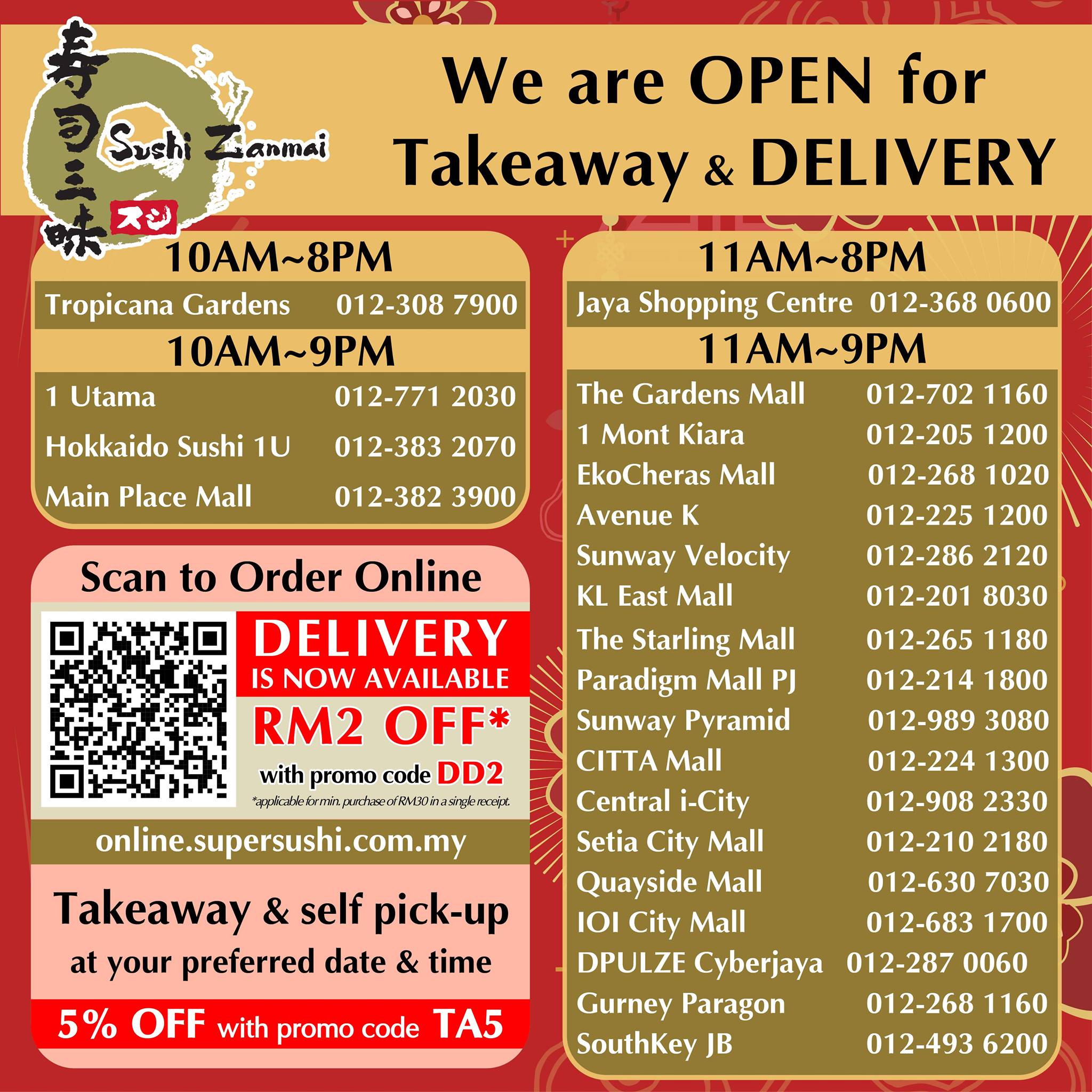 Sushizanmai Home Petaling Jaya Malaysia Menu Prices Restaurant Reviews Facebook