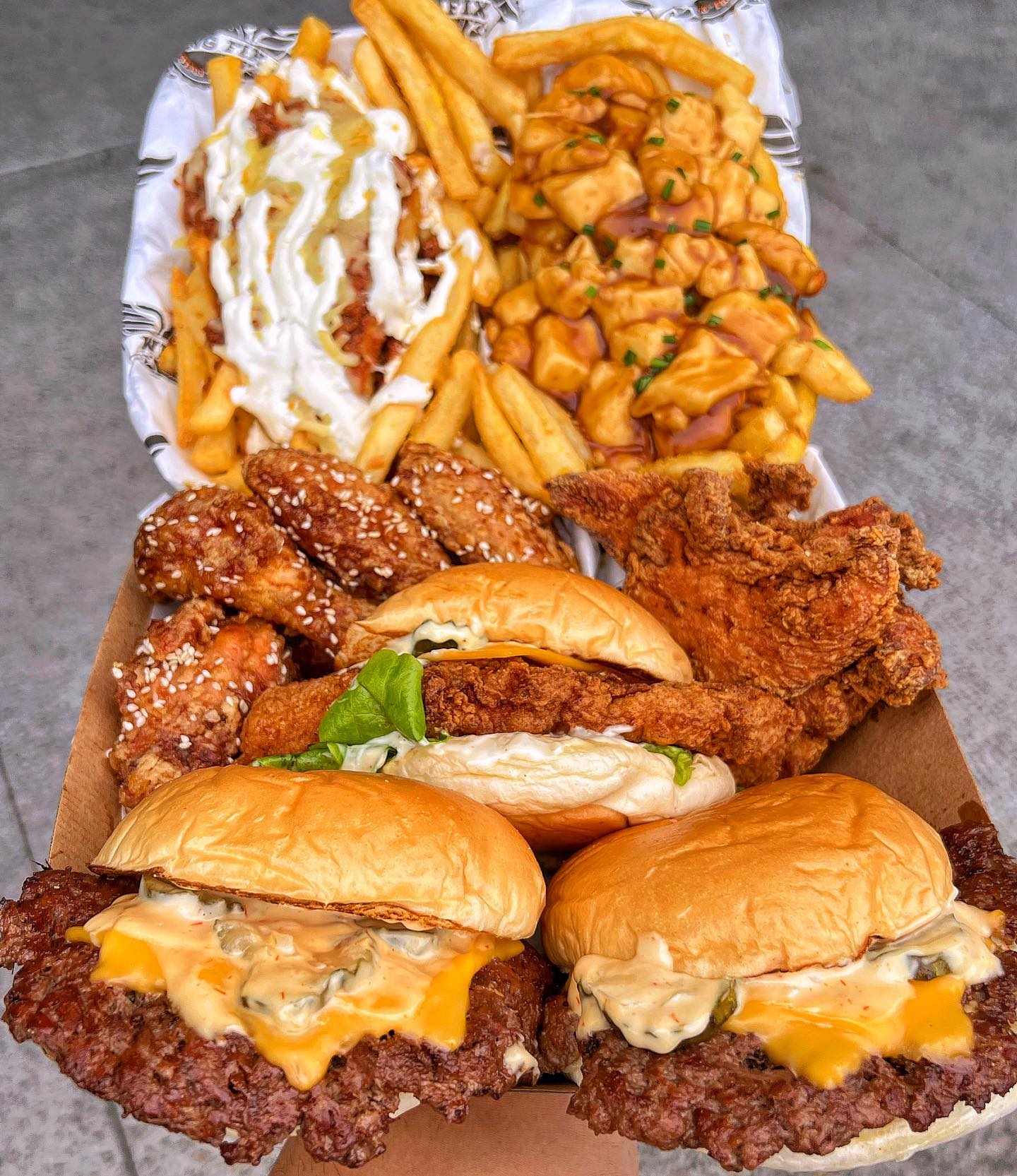 One of the 🐐 feeds from @wingfix... - Brisbane Burger Quest | Facebook