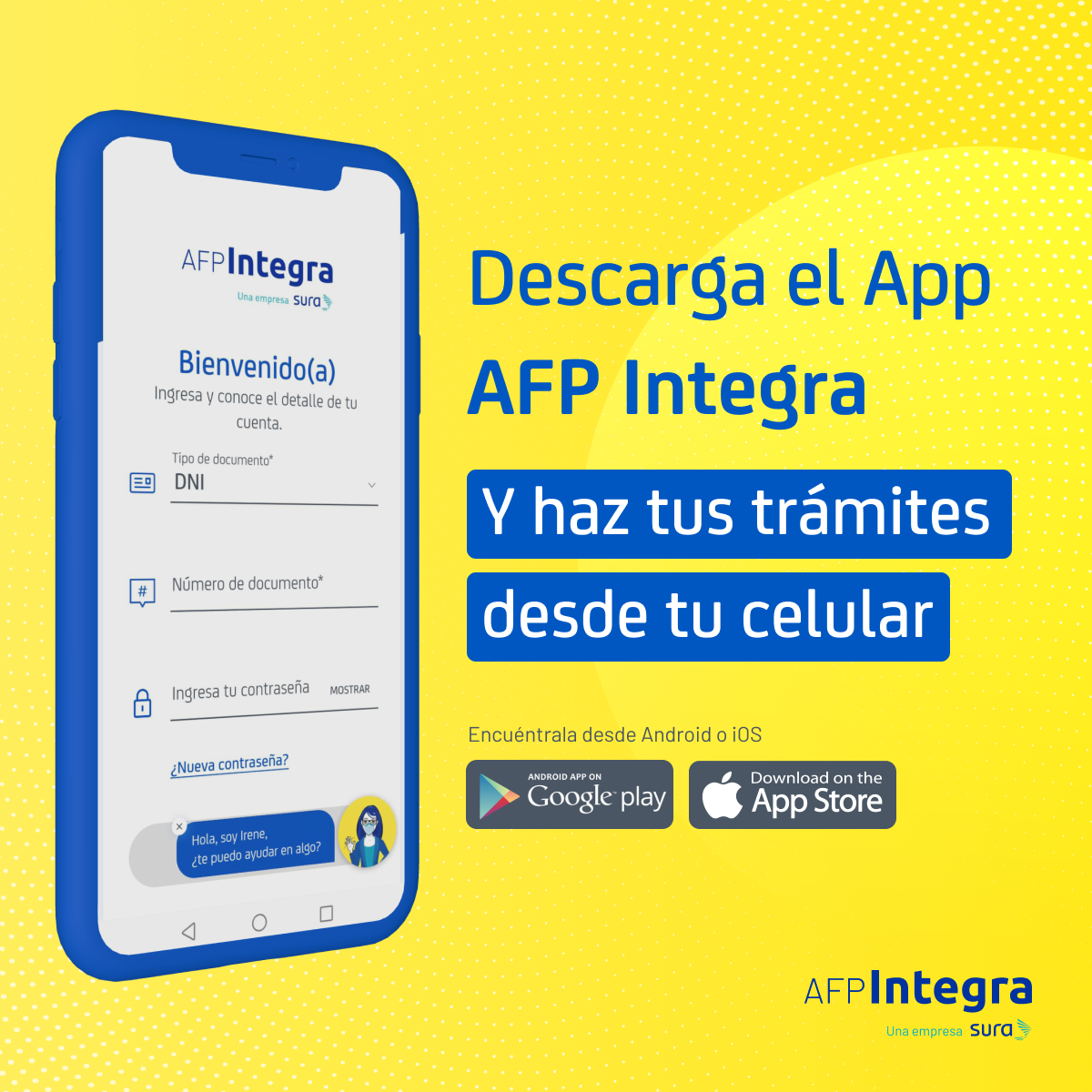 AFP Integra - Descarga nuestra APP AFP Integra desde APP... | Facebook