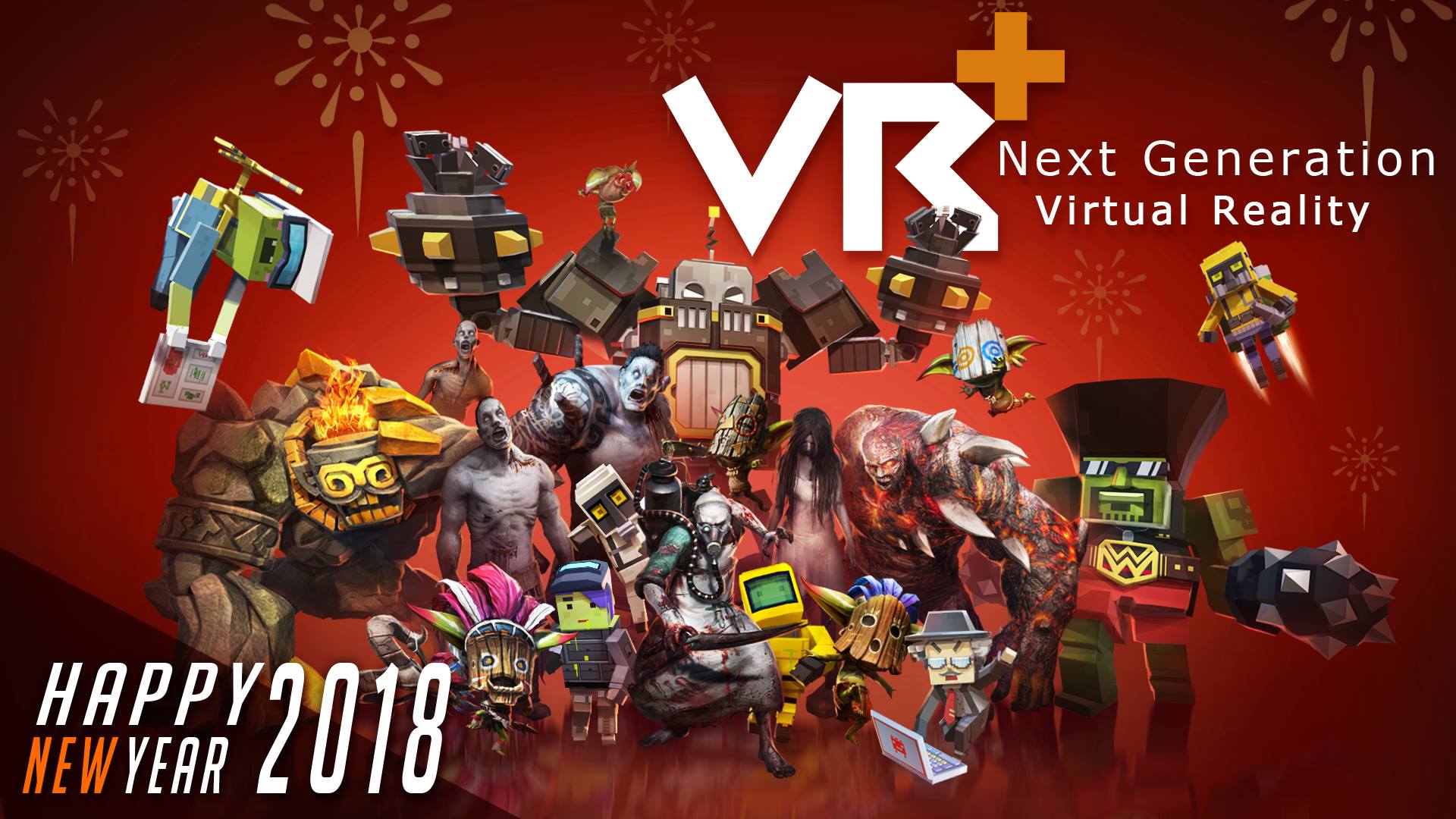 VAR LIVE TW - 🎇 VR+ 在新的一年祝福各位玩家心想事成 🎆 在 2018... | Facebook
