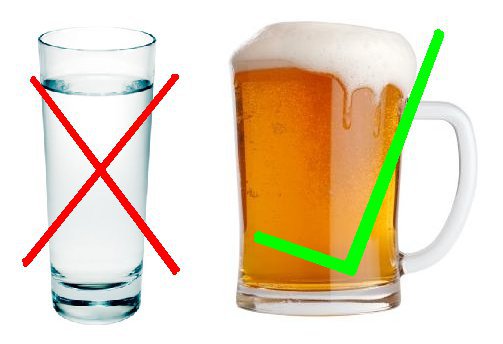 save water drink BEER ﭢ