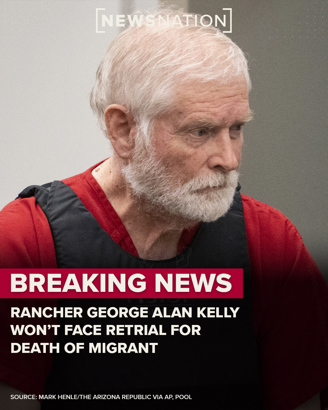 NewsNation - George Alan Kelly will not face a retrial in... | Facebook