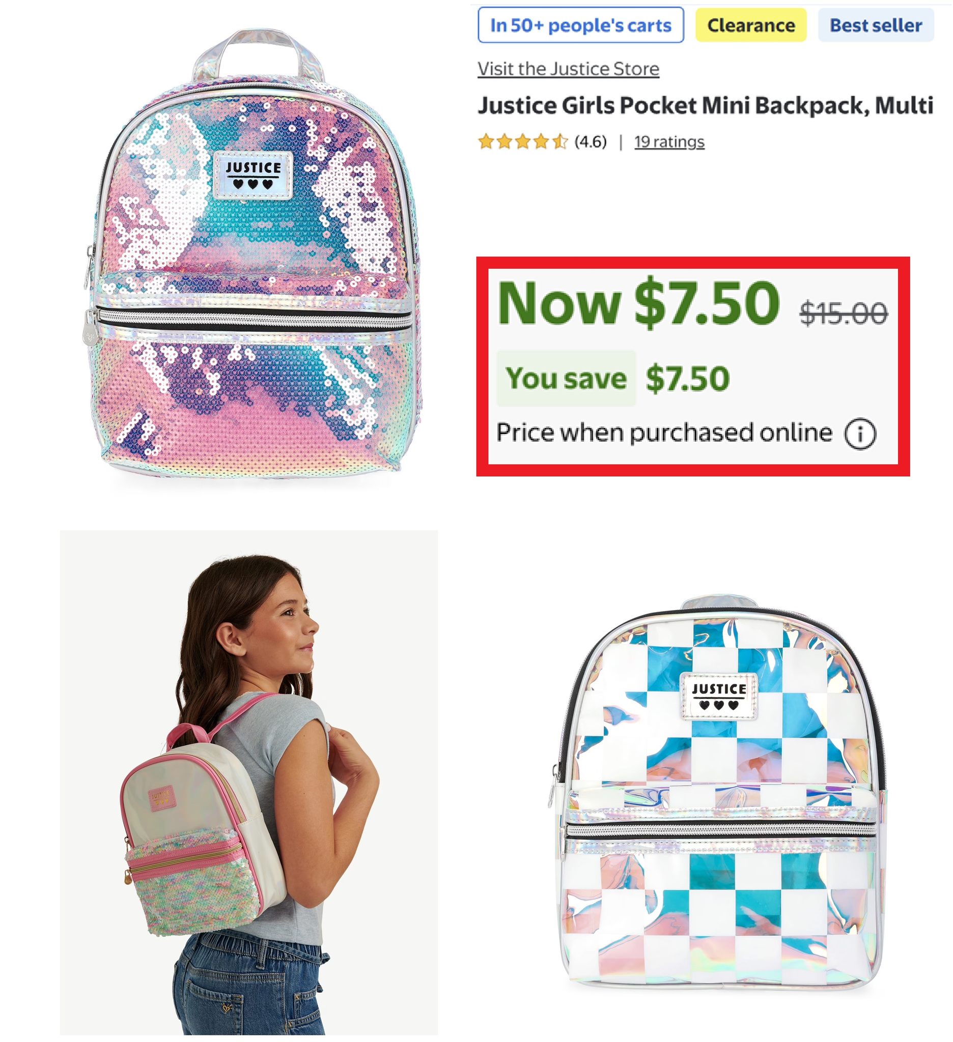 girls mini backpack purses justice Quilted Initial Hot Pink Chain Purse Bag (Letter B): Buy Online at Best Price in UAE Justice Cheetah Mini Backpack 