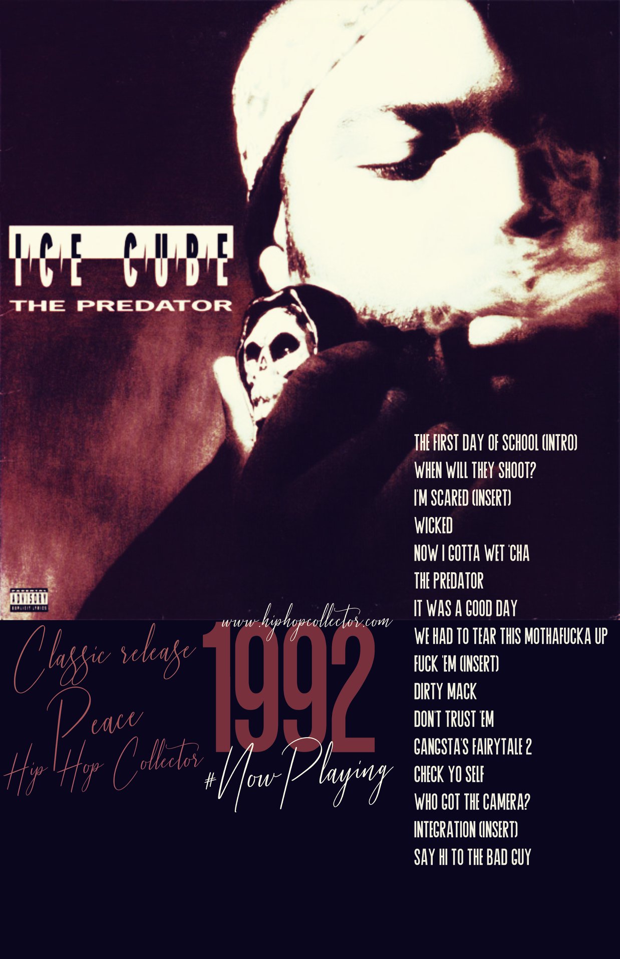 Ice Cube released 'The Predator' 32 years ago on November 17, 1992