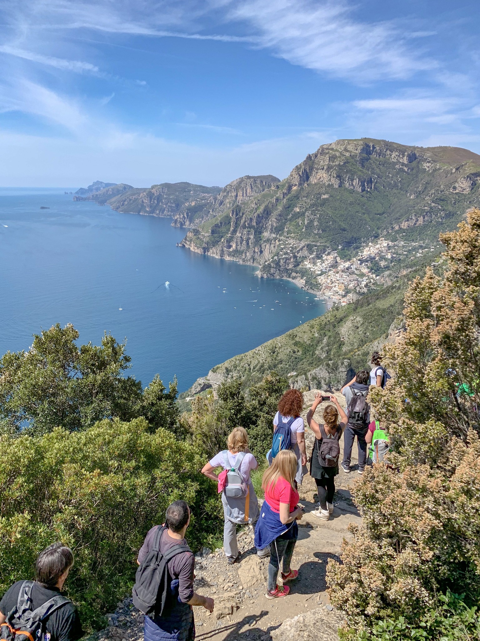 Il Sentiero degli Dei, itinerario completo, da Agerola a Positano