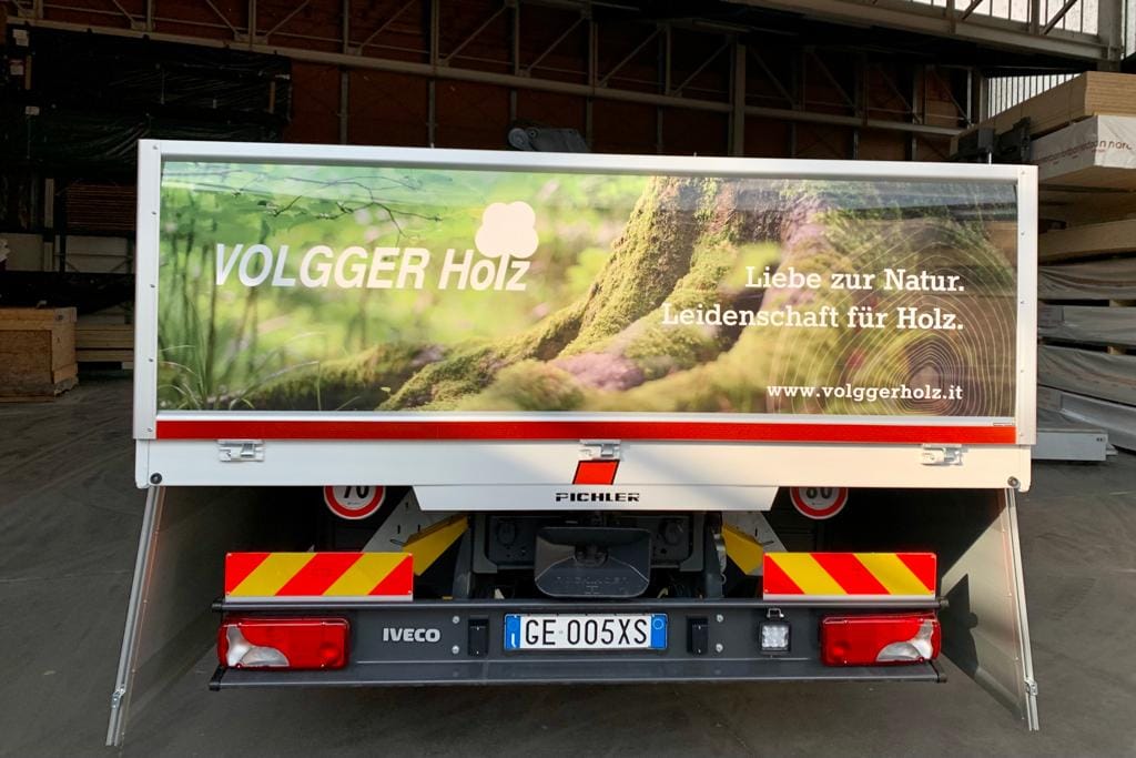 Volgger Holz - Unsere neuen LKW's sind...
