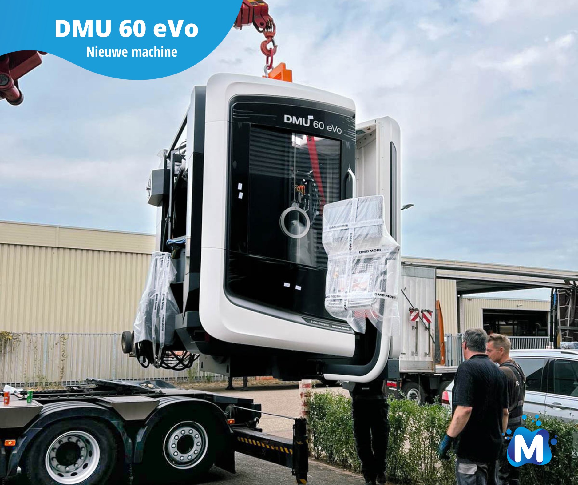 Smart-M - Het is eindelijk zover, onze nieuwe machine is er! Een gloed ...