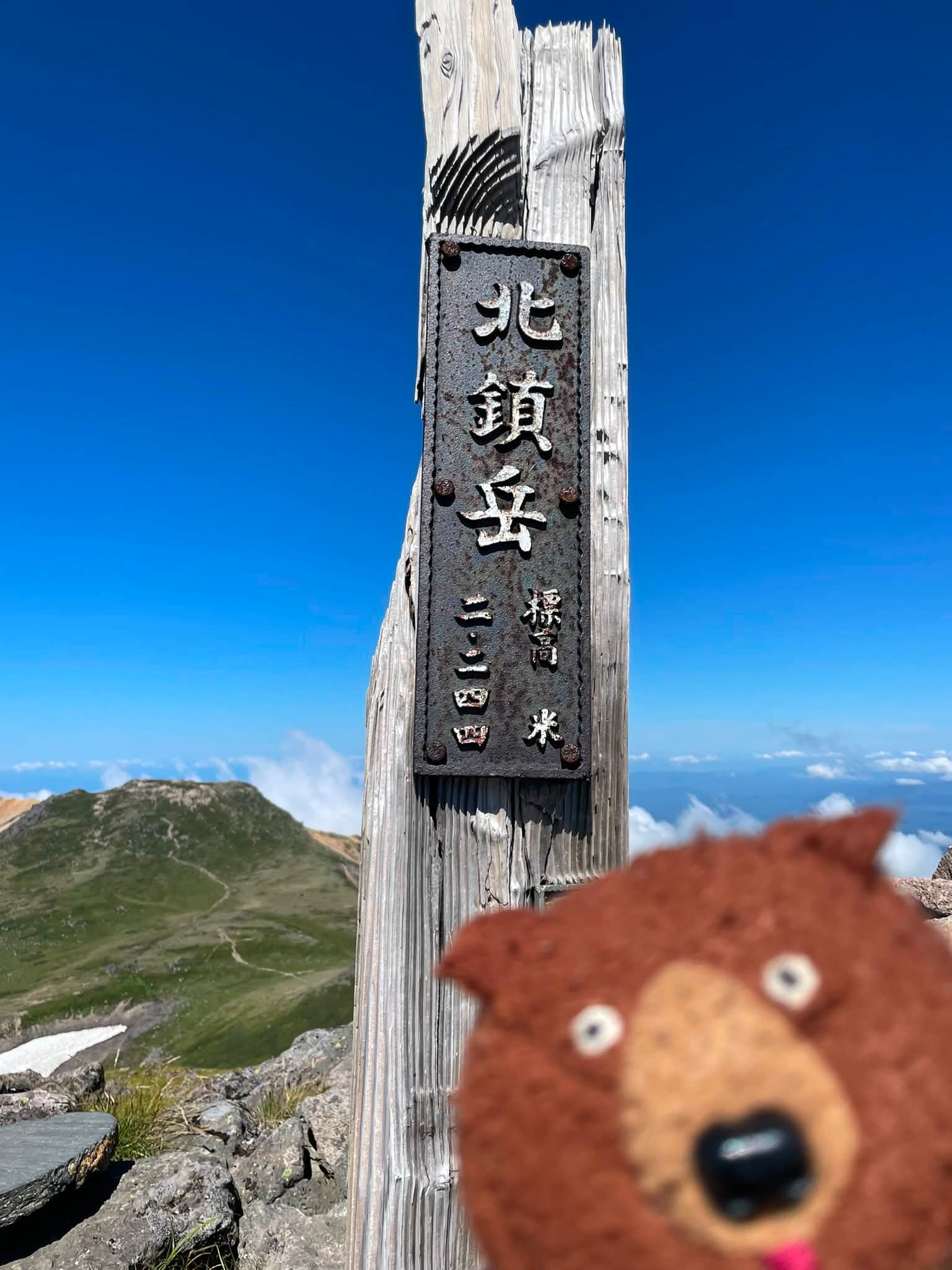 風 不死 岳 ヒグマ